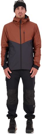 ARETE MERINO Herren-Loftjacke / dark copper/back / XXL