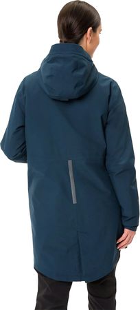 CYCLIST PADDED Damen-Regenparka / dark sea / 40