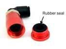 FUMPA BIKE PUMP Ersatzdichtungen / schwarz