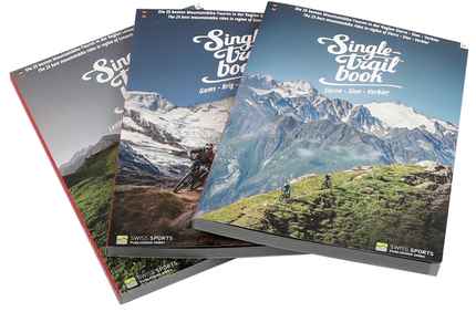 Reiseführer Schweiz, Velo und Bike - SINGLETRAIL BOOKS  Reiseführer von SINGLETRAIL MAP