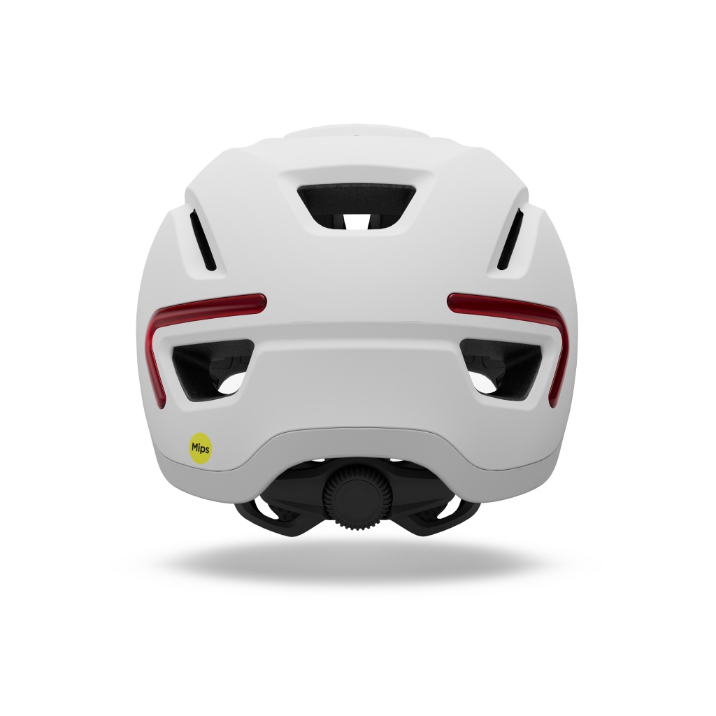 ETHOS MIPS LED SHIELD Velohelm / matte white / M 55-59