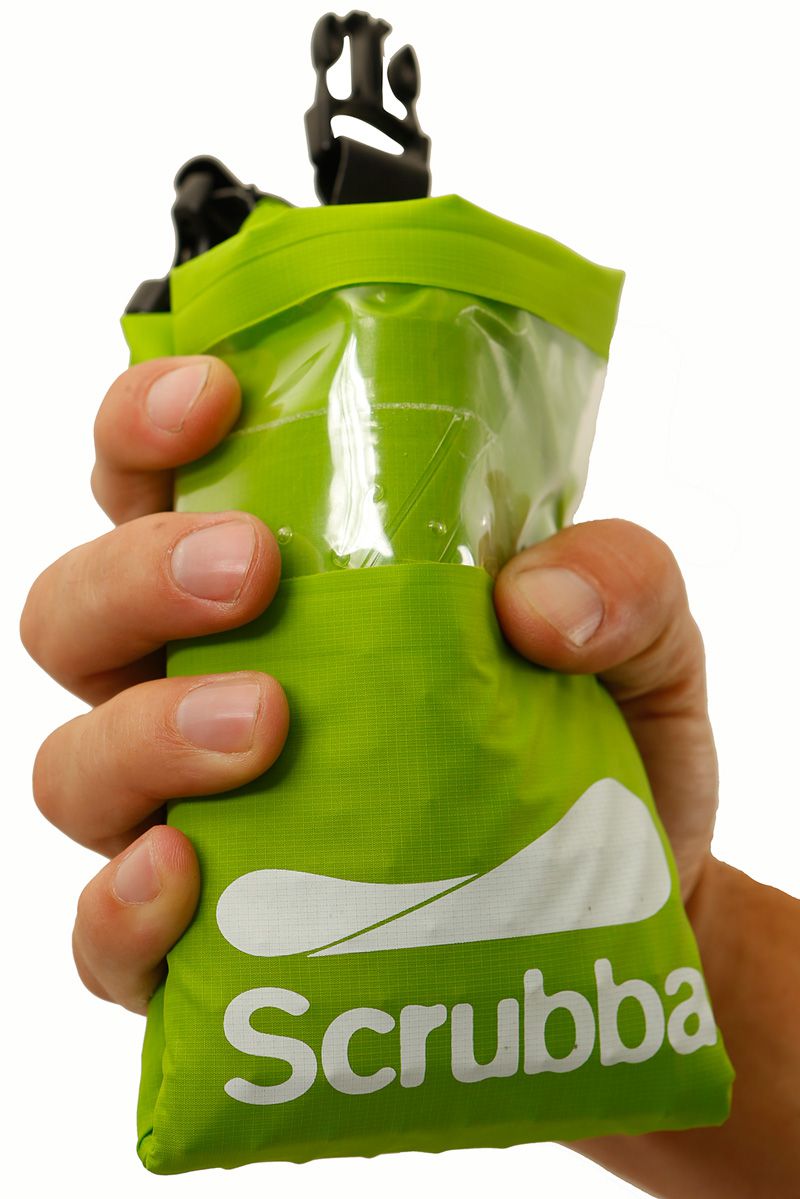 SCRUBBA Outdoor-Waschmaschine / grün