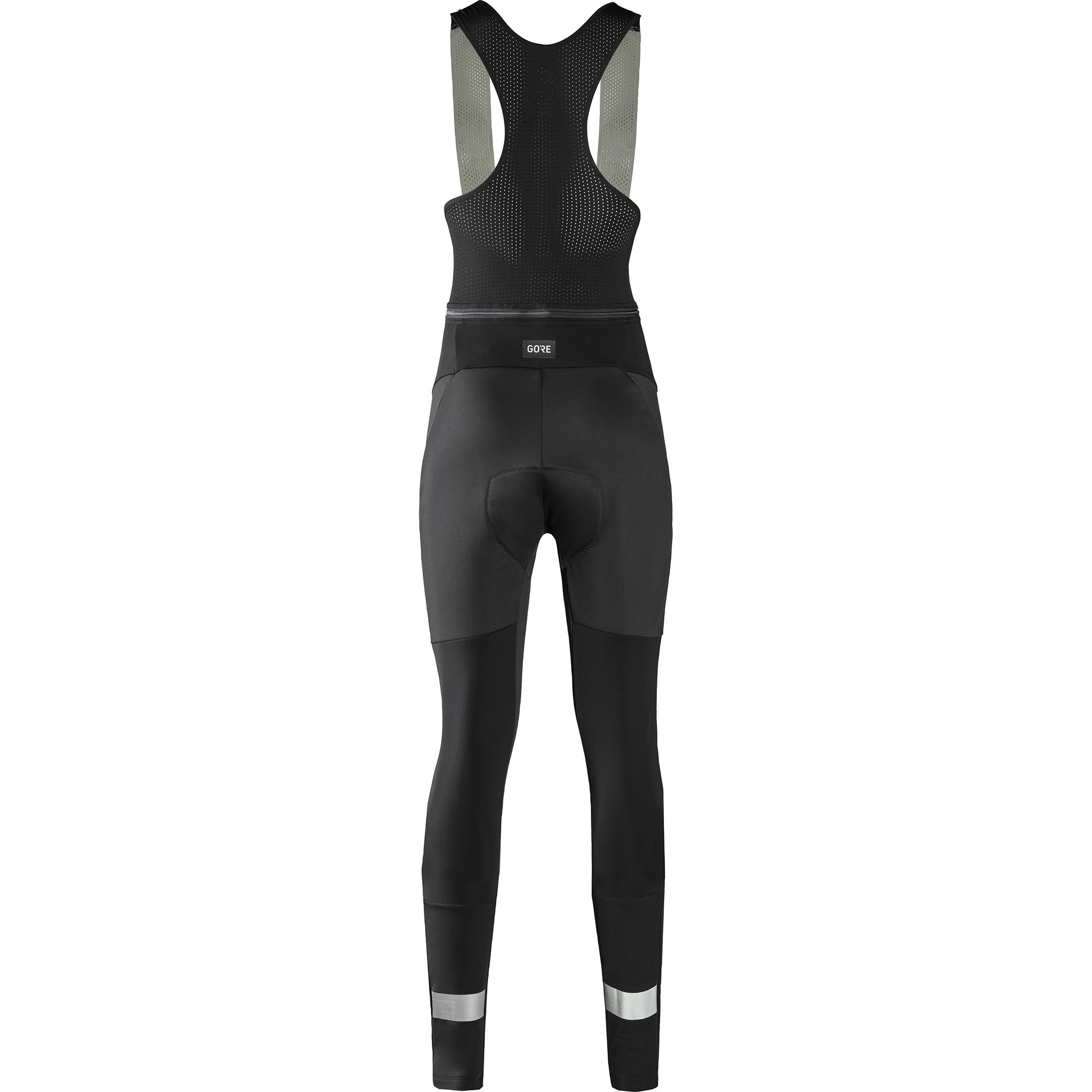 ABILITY GTI Damen-Softshell-Trägerhose mit Polster / black / 36