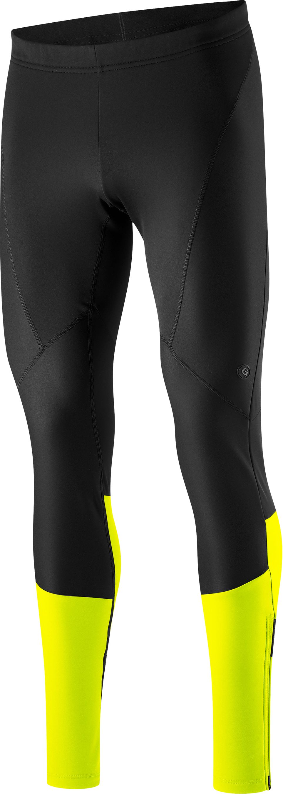 ESSENTIAL Herren-Softshell-Bundhose ohne Polster / safety yellow / L