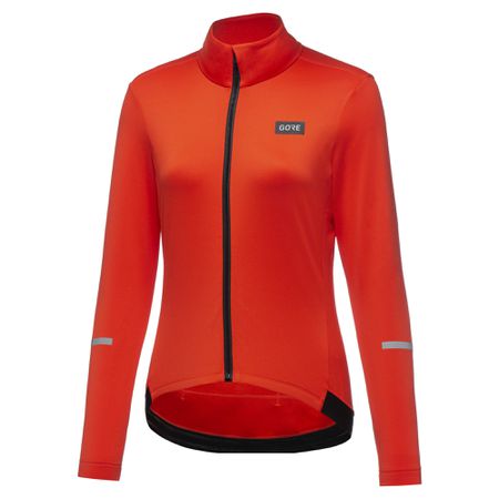 PROGRESS Damen-Thermo-Langarmtrikot / fireball / 42