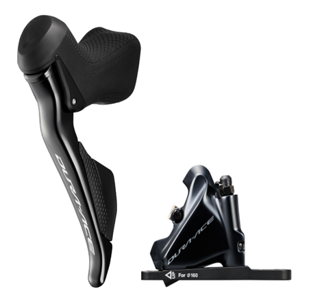 Scheibenbremsen-Set Dura-Ace Di2 BR-R9170 mit ST-R9170 / Schwarz