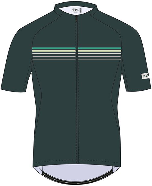 ZENGAM Herren-Kurzarmtrikot / mountain pine / XXL