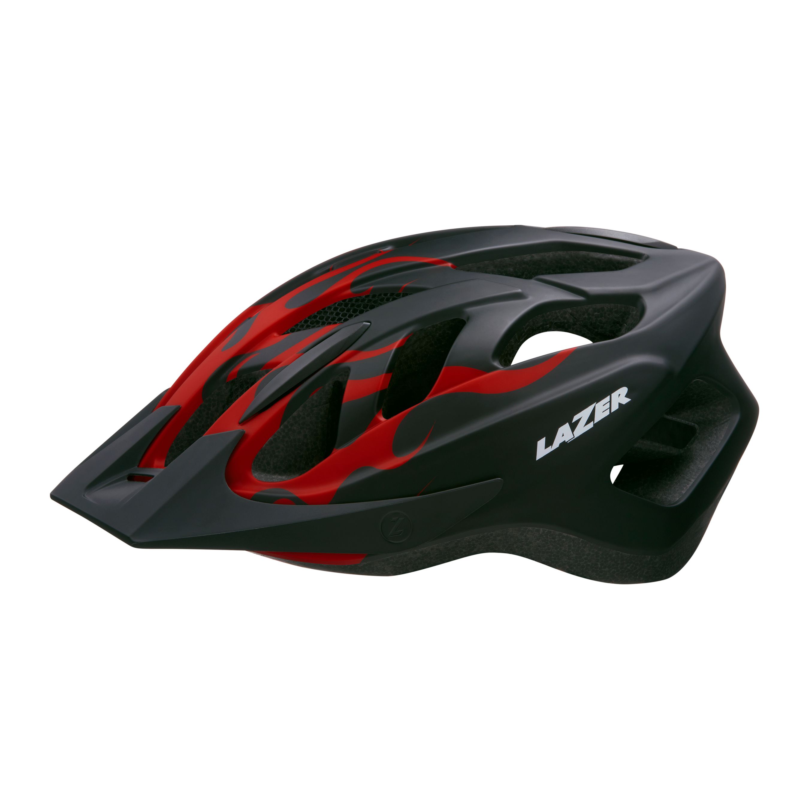 LAZER youth J1 Helm / matte big flames