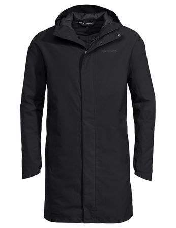 CYCLIST PADDED Herren-Regenparka / black / M