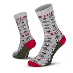 Cafe Cycliste Socks 2024 / grey melange / 35-38