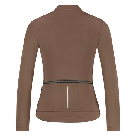Women Apice Thermal LS JRSY / brown / M