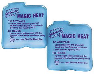 MAGIC HEAT Wärmebeutel / Handwärmer, wiederverwendbar