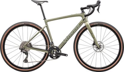 DIVERGE SPORT CARBON Gravelbike / gloss metallic spruce / 49 CM