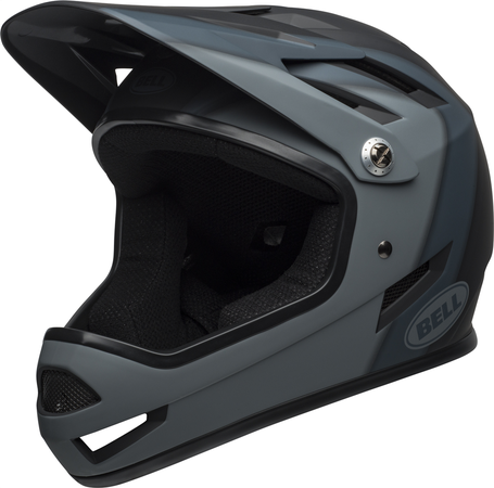 SANCTION Vollvisier-Helm / matte black presences / XS