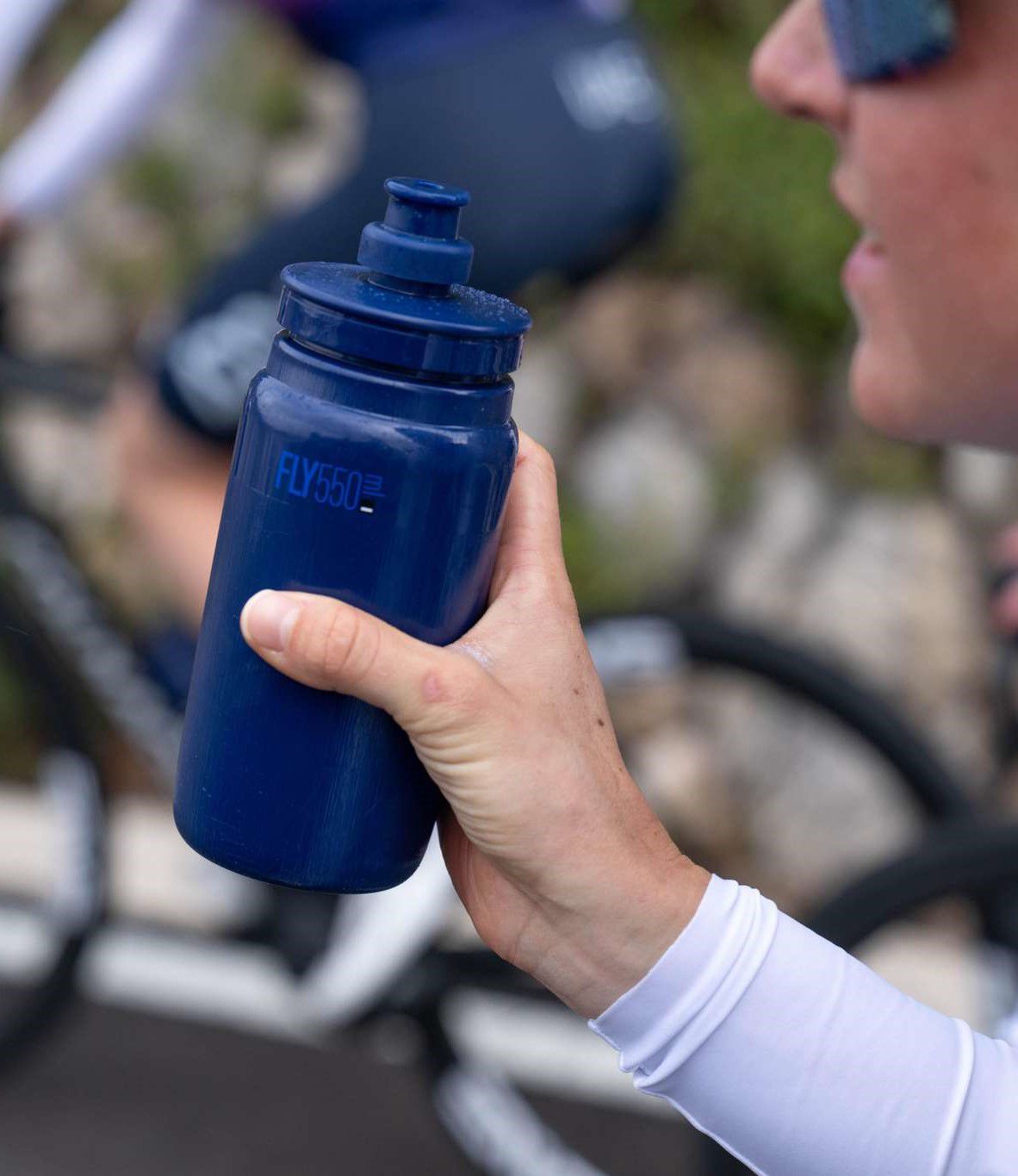 Bidon Fly Tex / dunkelblau / 550 ml, 51 g, Durchmesser 74 mm