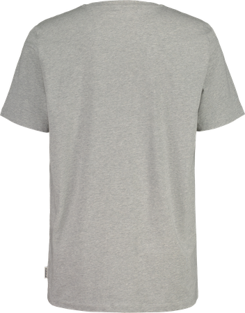 KAARLM Herren-Kurzarmshirt / grey melange / L
