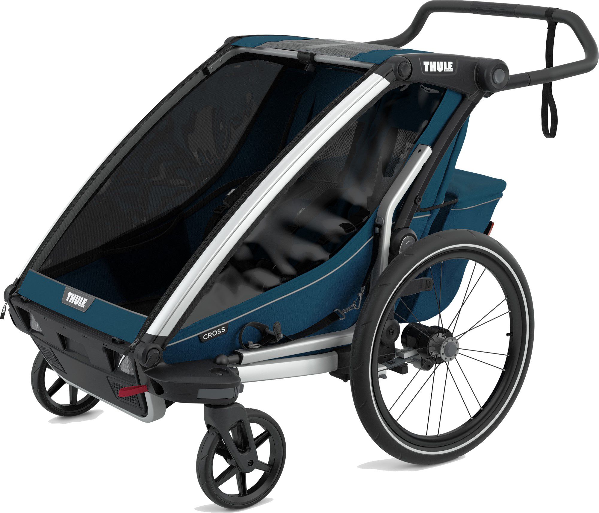 THULE CHARIOT CROSS 2 Kinderanhänger / majolica blue