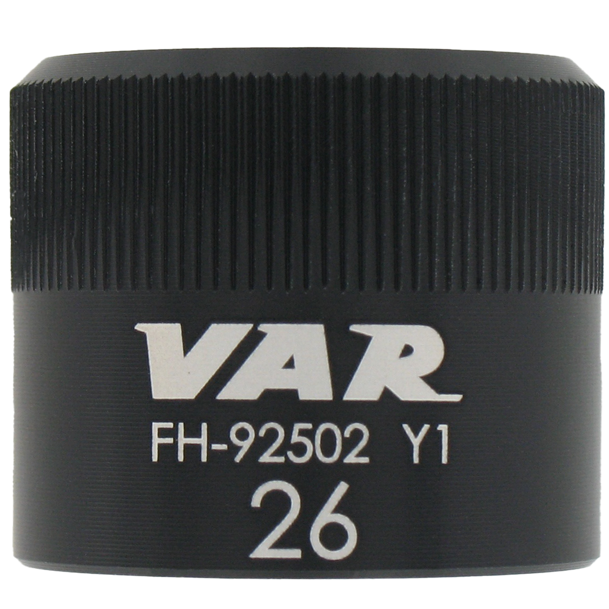 Steckschlüssel 6-Kant schwarz / schwarz / 26 mm