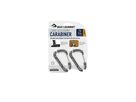 Multifunktions-Karabiner SET / grey / Gross, 2er Set