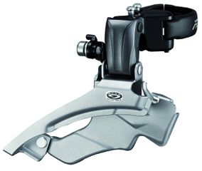 ALTUS M371 Regular-Swing Umwerfer Tourenvelo 3x9, 44/48 Z. / schwarz/silber / Tourenvelo 63-66°