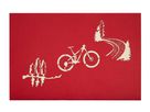 3D-Grusskarte Bike
