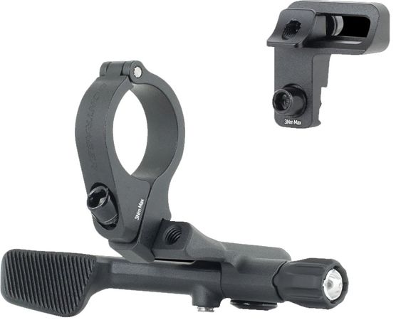 LINE ELITE DROPPER STEALTH Remote Hebel / schwarz