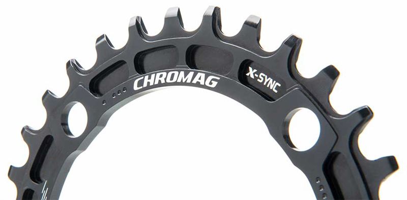 SEQUENCE X-SYNC Kettenblatt / schwarz / 28 Z/L 94mm