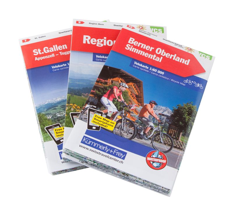 VCS-Velokarten Schweiz / OBERWALLIS 021