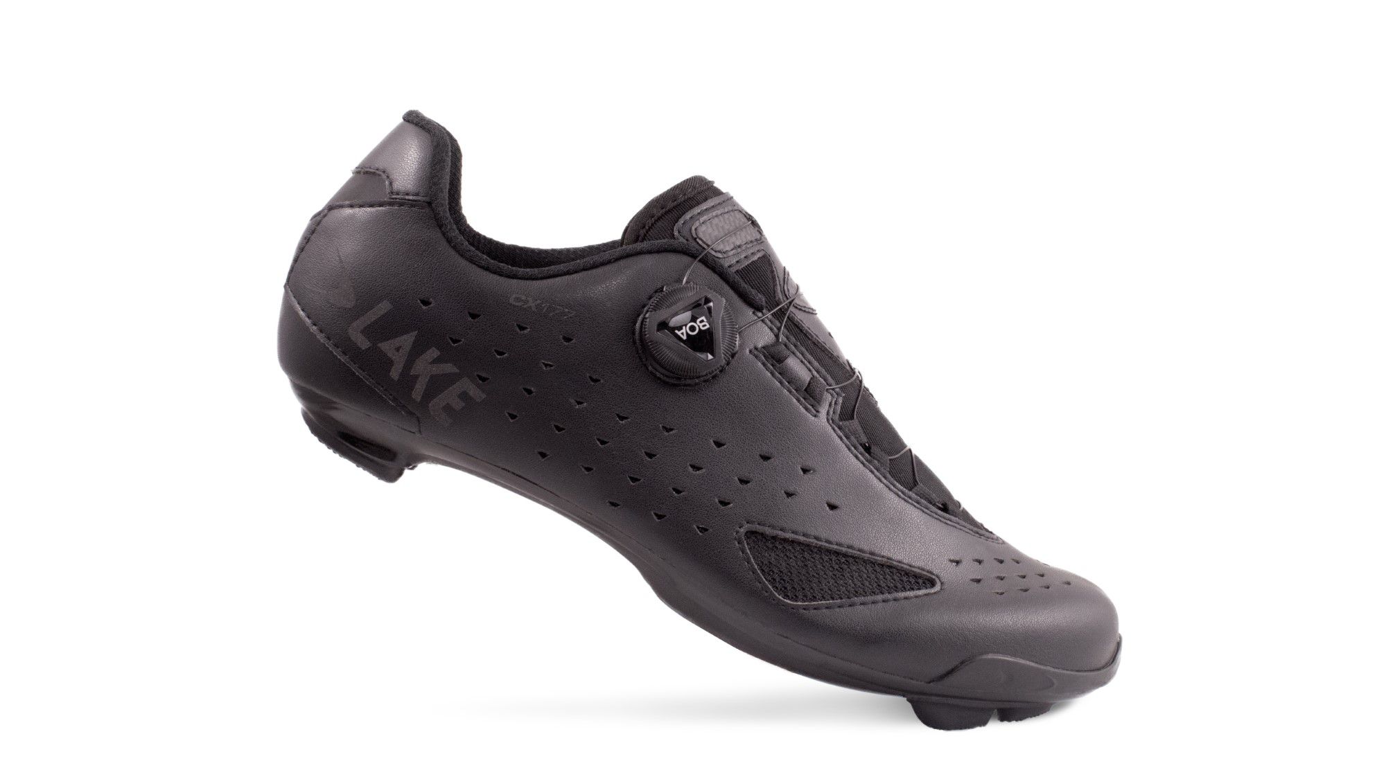 CX177X Rennveloschuhe - breitere Passform / black-black / 42