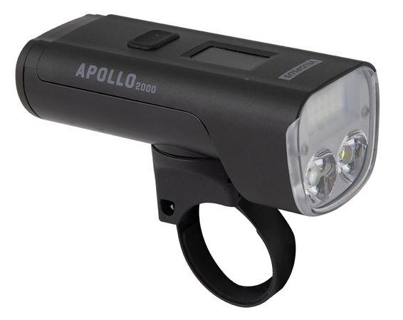 APOLLO 2000 Scheinwerfer / schwarz / 2000 Lumen, USB-C