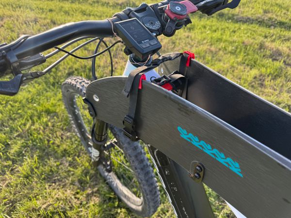 SKI RACK / 03 Skiträger für Velos / schwarz