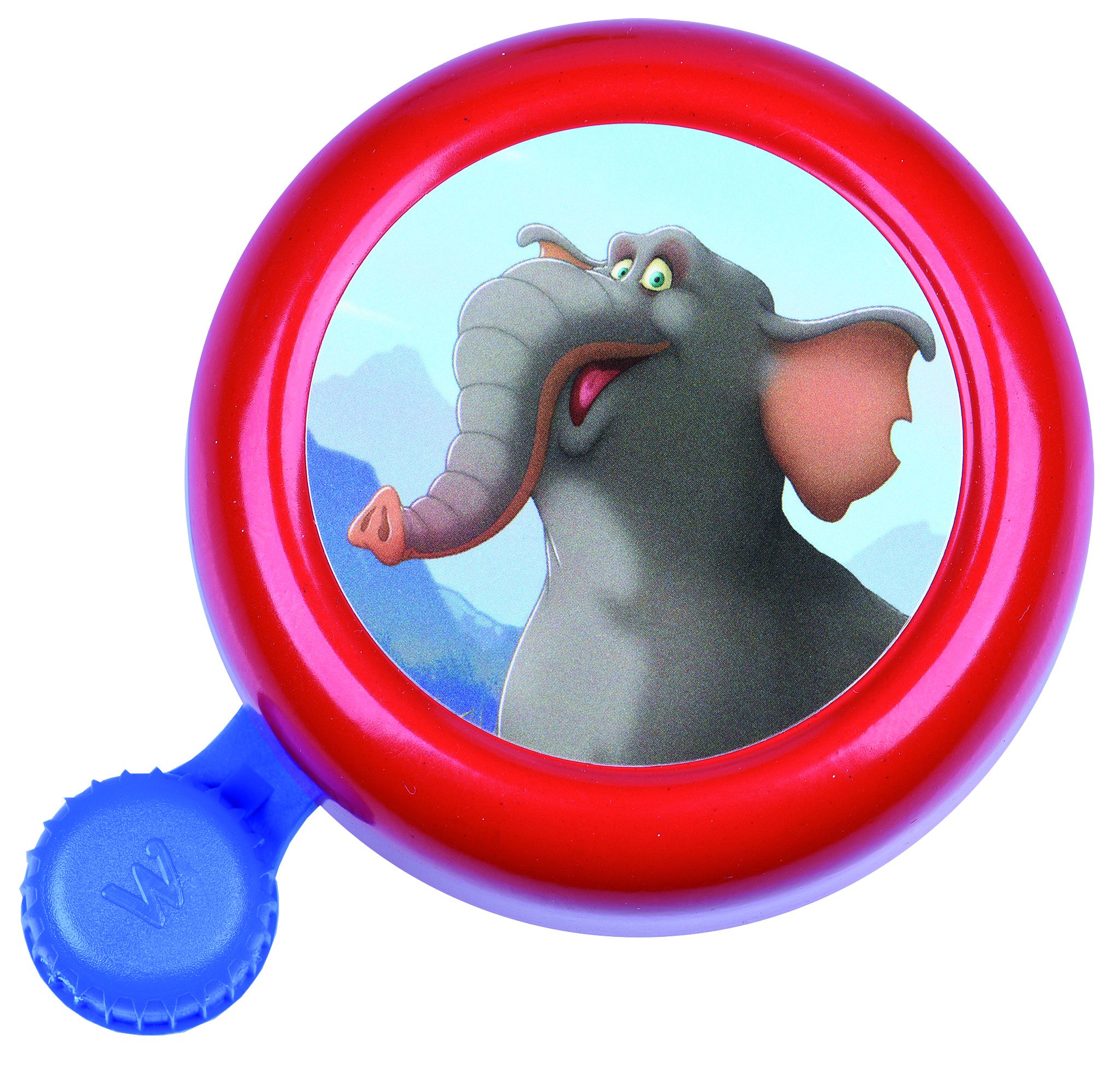 Kinderglocke Animal Kingdom Stahl rot / rot