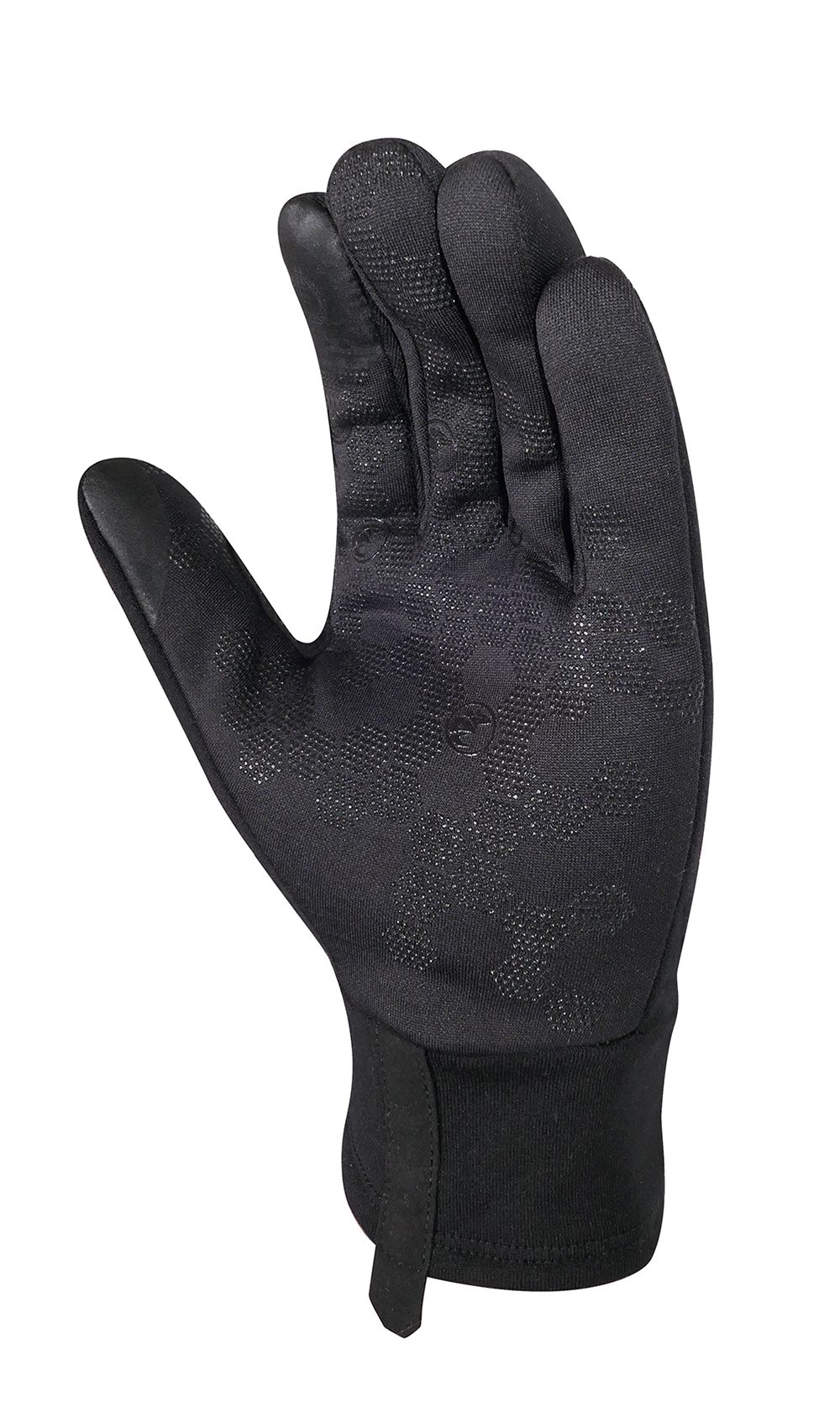 Polarfleece Gloves / black / L