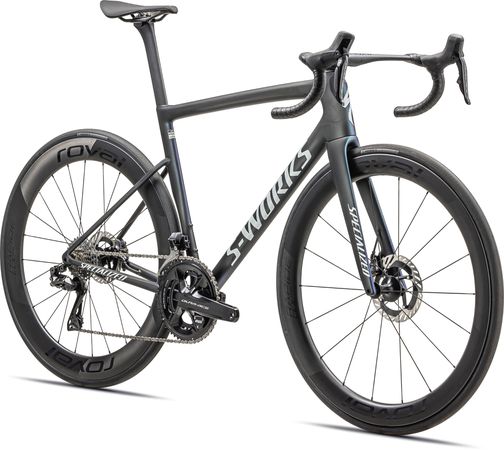 S-WORKS TARMAC SL8 Di2 Rennvelo / satin carbon viavi cynan blue viavi silver blue pe / 56 CM