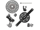 Groupset XX Eagle AXS Transmission Brose/SRAM / black/silver / 165mm