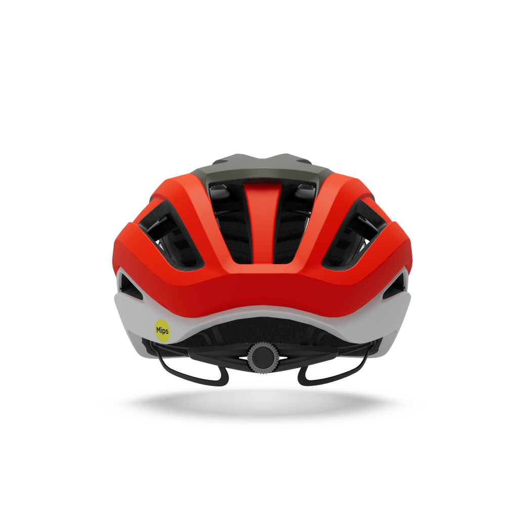 ARIES MIPS Velohelm / matte flame red / S 51-55