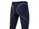 EVOLUTYON Damen-Thermohose / charcoal/anthracite/aqua / XS