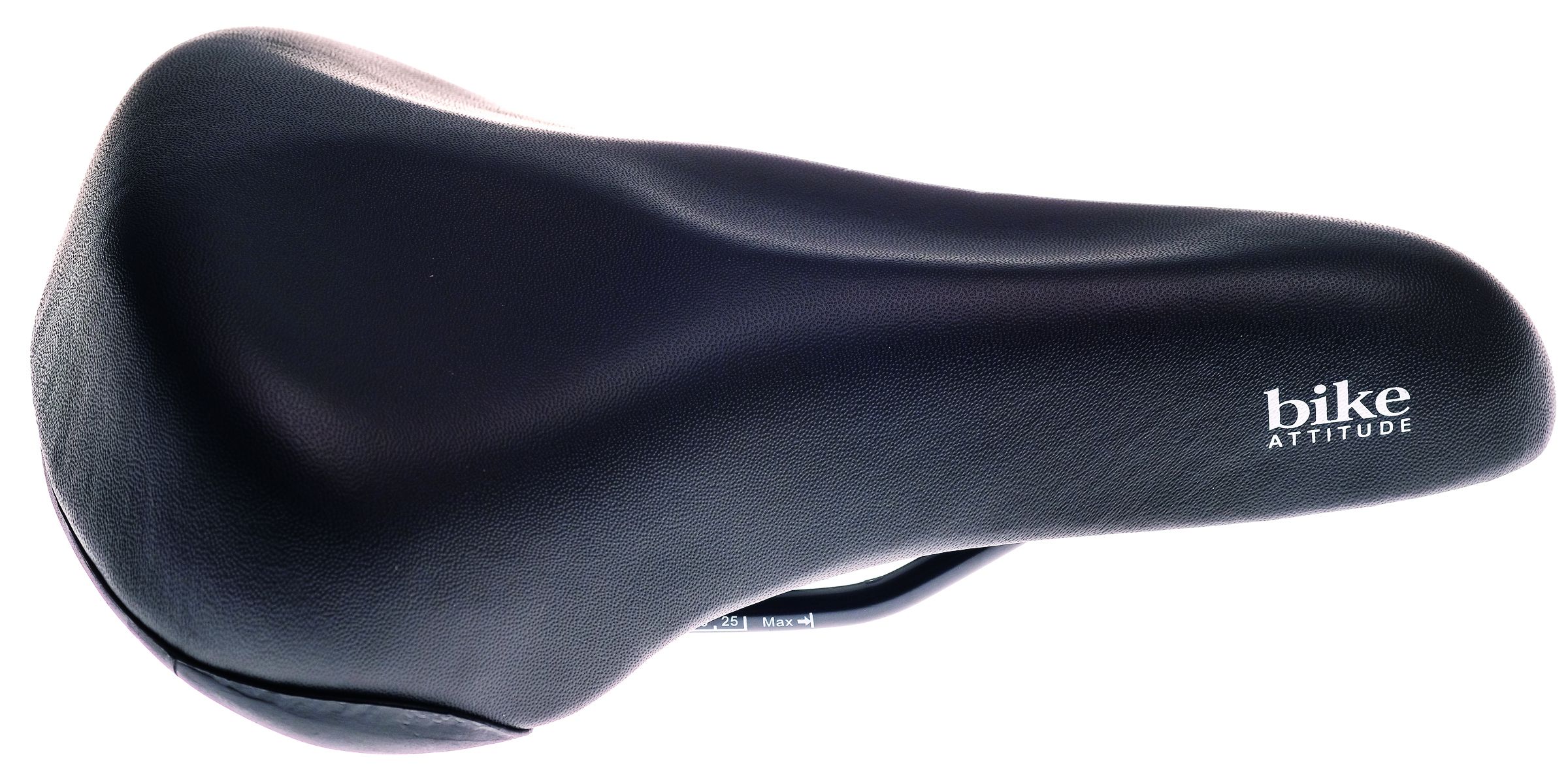 Sattel Trekking VL-262-8B10 Damen ohne Öffnung schwarz / schwarz