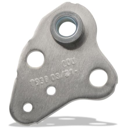 Bosch Montageplatte kurz BDU37YY / silber / links