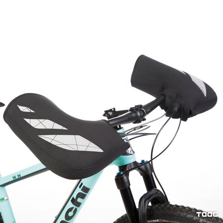 HANDGRIFF-ABDECKUNG MOUNTAINBIKE / schwarz