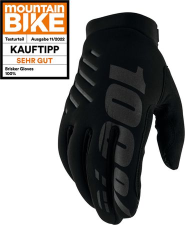 Gloves Brisker Junior / schwarz / S