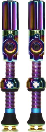 Tubeless Valves Big Bore Hybrid / Iridescent / 75 mm