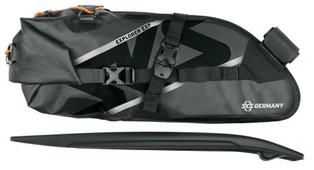 Satteltasche Explorer Exp. Saddlebag schwarz / schwarz