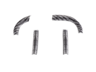 Road Bar Shock Absorber Kit / black/black