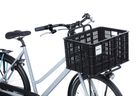 Fahrradkiste Crate / schwarz / 40 l, 49 cm, 38 cm, 26 cm