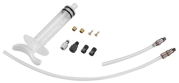 DISC BRAKE KIT, Entlüftungsset für Tektro Bremsen / transparent