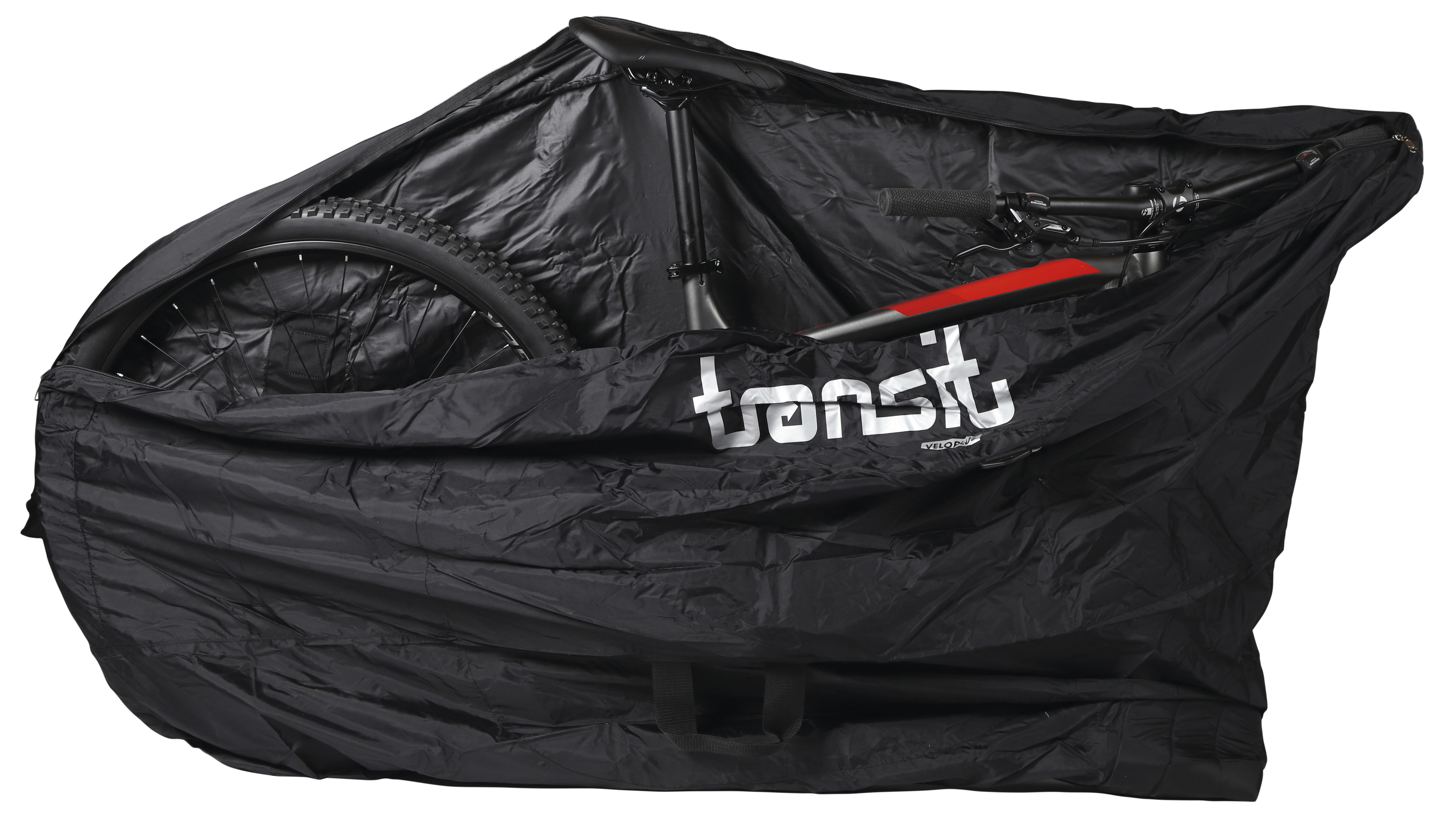 TRANSIT Velotransporttasche / schwarz