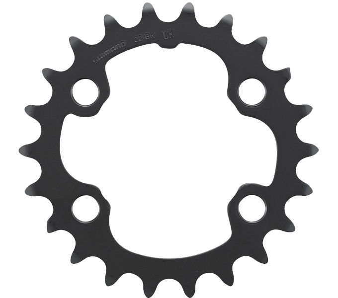 Kettenblatt Cues FC-U6000 Double / schwarz / 22, BK, 96 mm