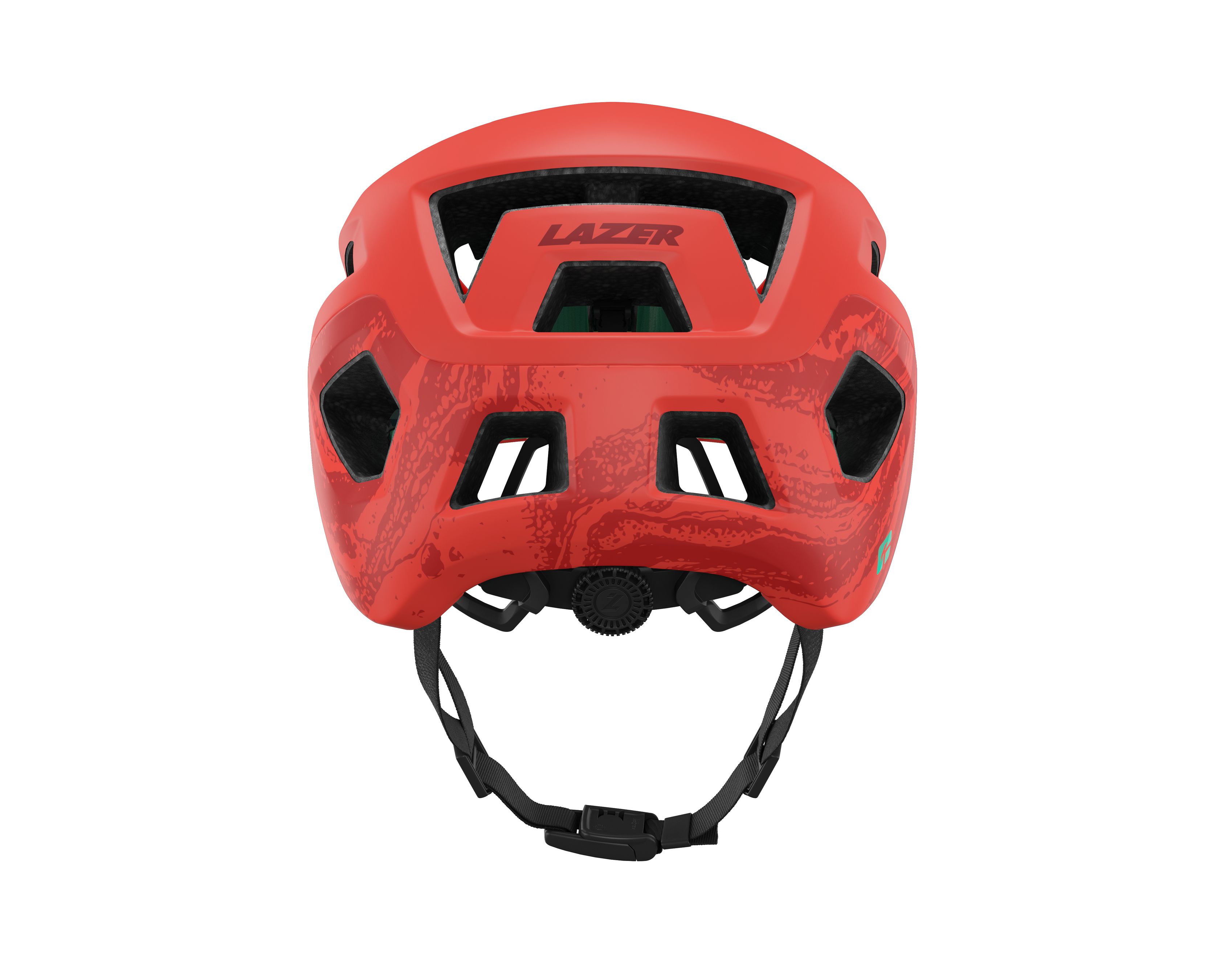 LAZER Unisex MTB Coyote KinetiCore Helm / matte tangerine / L