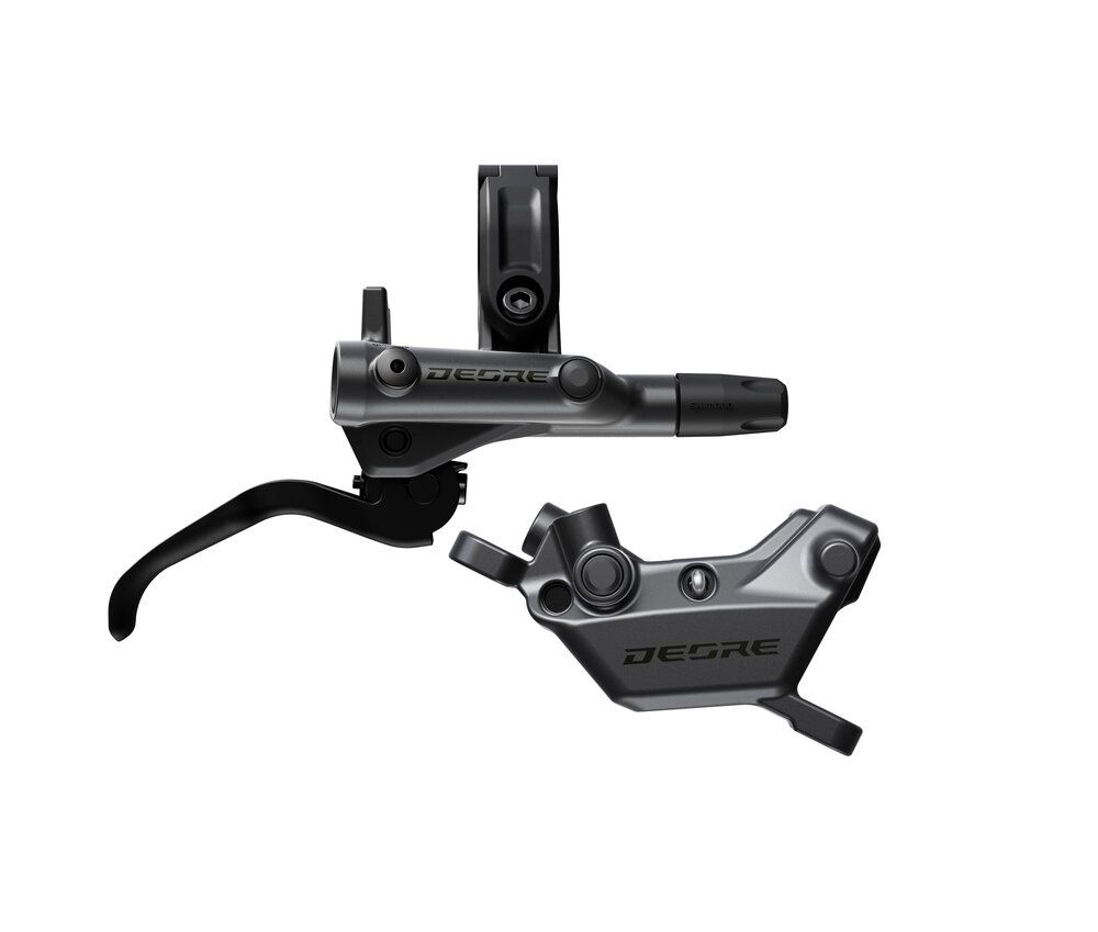 DEORE M6220 4-Kolben Scheibenbrems-Set / schwarz / hinten